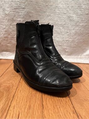 Saxon riding boots size 1 little girl